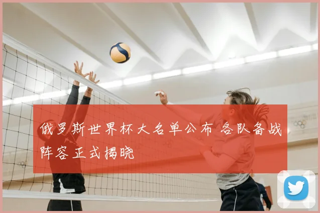 俄罗斯世界杯大名单公布 各队备战阵容正式揭晓
