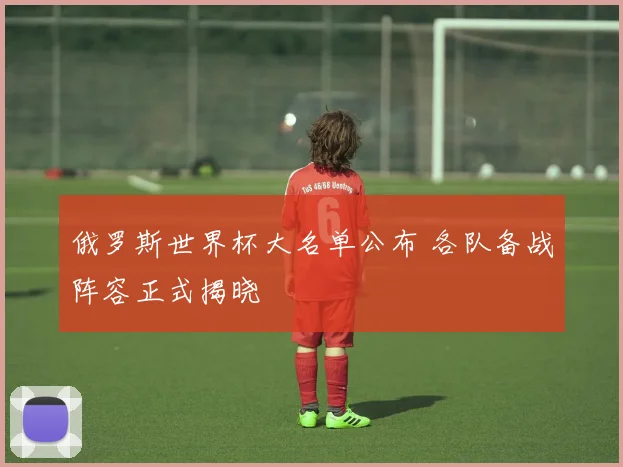 俄罗斯世界杯大名单公布 各队备战阵容正式揭晓